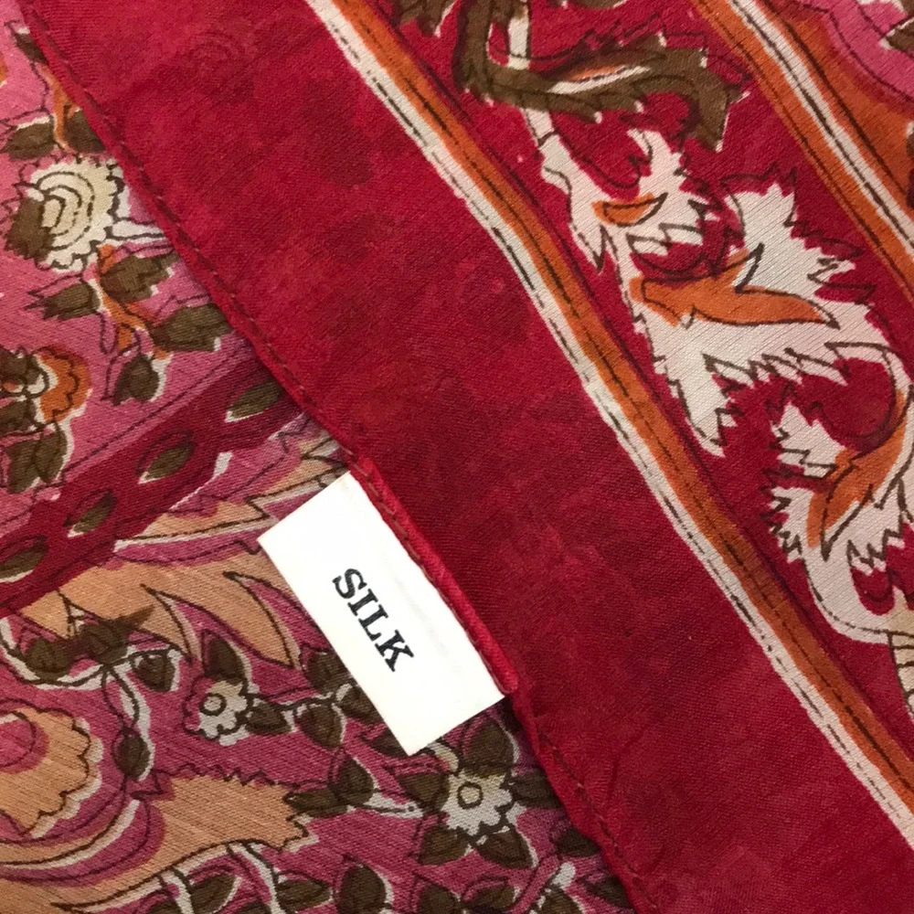 silk scarf, 40*40